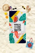 MoveBeach Desenli Plaj Havlusu thumbnail 1