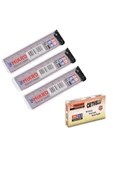 Mikro M-750 75Mm Cetvelli Kurşun Kalem Ucu 0.9Mm - 3 Adet thumbnail 2