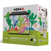 Aquael Aquarium Set Leddy Mini 30 Beyaz thumbnail 5