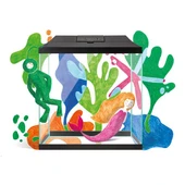 Aquael Aquarium Set Leddy Mini 30 Beyaz thumbnail 1