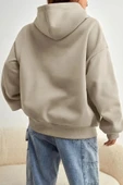 Unisex Malıbu Baskılı Oversize Sweatshirt thumbnail 2