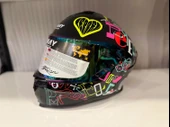 KASK SWAY SW 867 PERİ Colorful Full Face thumbnail 1