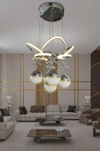 Kral Tacı Led Avize 5 Toplu Led Avize thumbnail 3