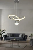 Kardelen Toplu Modern Sarkıt Led Avize thumbnail 8