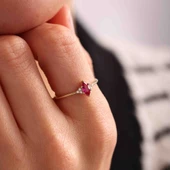Ruby Markiz Yüzük thumbnail 2