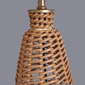 Halen Rattan Hasır Abajur thumbnail 3