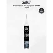 Selsil Poliüretan Mastik Siyah 280 Ml. thumbnail 1