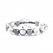 Shamballa Hematit Akik Bileklik thumbnail 1