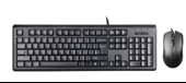 A4 Tech KR-9276 USB Q Klavye-mouse siyah set thumbnail 2