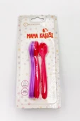 Beysüs 6’lı Bebek Mama Kaşığı Pembe thumbnail 2