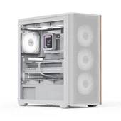 AEOROCOOL DA501A GAMING MID-TOWER PC KASASI BEYAZ thumbnail 1