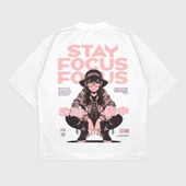 "Stay Focus" UNİSEX T-SHIRT thumbnail 2