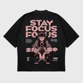 "Stay Focus" UNİSEX T-SHIRT thumbnail 1