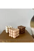 Soya Wax Dekoratif Bubble Mum 3'lü Set thumbnail 1