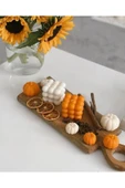 2'li Halloween Bubble Turuncu Beyaz Set thumbnail 1