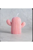 Tekli Pembe Kokulu Kaktüs Mum thumbnail 1