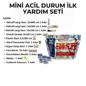 Acil Durum İlk Yardım Seti Mini/B Paket thumbnail 4