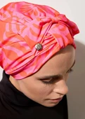 Mayovera Pembe Fiyonklu  Tasarım Bone thumbnail 3