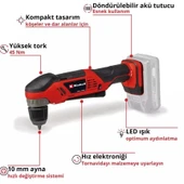 Einhell TE AD 18 Li  Solo Dik Açılı Vidalama thumbnail 2