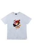 fame-stoned Damon Slayer Anime Baskılı Tshirt thumbnail 1