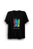 fame-stoned Unisex Siyah Baskılı Tshirt thumbnail 1