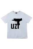 fame-stoned Uzi Baskılı T-shirt thumbnail 1