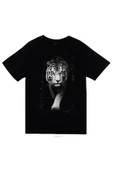 fame-stoned Kaplan Baskılı T-shirt thumbnail 1