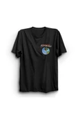 fame-stoned Travis Scott Astroworld Baskılı Tshirt thumbnail 1