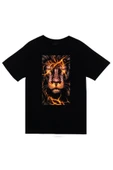 fame-stoned Aslan Baskılı T-shirt thumbnail 1