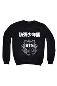 fame-stoned Bts Baskılı Sweatshirt thumbnail 1