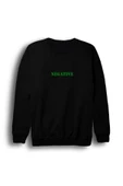 fame-stoned Negative Baskılı Bisiklet Yaka Sweatshirt thumbnail 1