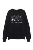fame-stoned Omg Baskılı Sweatshirt thumbnail 1