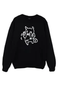 fame-stoned Radiohead Baskılı Sweatshirt thumbnail 1