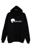 fame-stoned Sherlock Holmes Baskılı Sweatshirt thumbnail 1