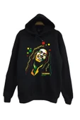 fame-stoned Bob Marley Baskılı Sweatshirt thumbnail 1