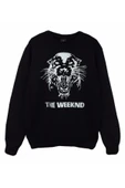 fame-stoned The Weeknd Starboy Baskılı Sweatshirt thumbnail 1