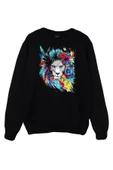 fame-stoned Aslan Baskılı Sweatshirt thumbnail 1