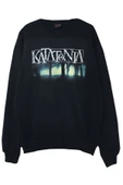 fame-stoned Katatonıa Baskılı Sweatshirt thumbnail 1