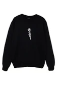 fame-stoned Kurukafa Gül Baskılı Sweatshirt thumbnail 1