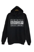 fame-stoned Parental Advısory Baskılı Sweatshirt thumbnail 1