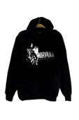 fame-stoned Nırvana Baskılı Sweatshirt thumbnail 1