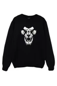 fame-stoned Aslan Baskılı Sweatshirt thumbnail 1