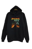 fame-stoned Megadeth Baskılı Kapüşonlu Sweatshirt thumbnail 1
