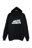 fame-stoned Arctic Monkeys Baskılı Kapüşonlu Sweatshirt thumbnail 1