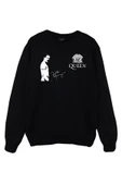 fame-stoned Queen Baskılı Sweatshirt thumbnail 1