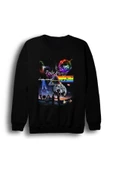 fame-stoned Pink Floyd Baskılı Sweatshirt thumbnail 1