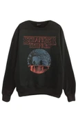 fame-stoned Stranger Thıngs Baskılı Sweatshirt thumbnail 1