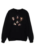 fame-stoned Queen Baskılı Sweatshirt thumbnail 1