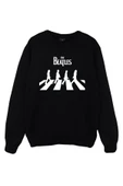 fame-stoned The Beatles Baskılı Sweatshirt thumbnail 1