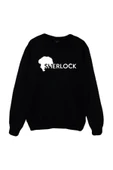 fame-stoned Sherlock Holmes Baskılı Sweatshirt thumbnail 1